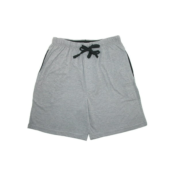 New Hanes Men's Knit Pajama Sleep Short with Side Stripe 